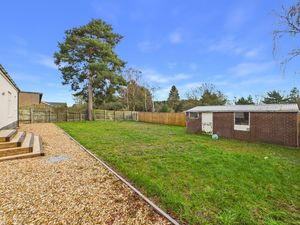 Rear Garden & Large Storage Building- click for photo gallery